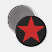 Rode ster magneet (Voorkant / Achterkant)