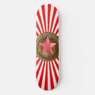 Rode ster skateboard