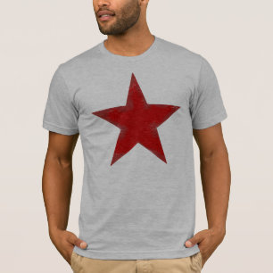 Rode ster t-shirt