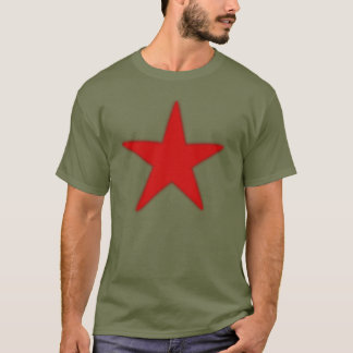 Rode ster t-shirt