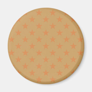 Rode sterren patroon magneet