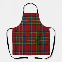 Rode Stewart Plaid Tartan voor Kerstmis