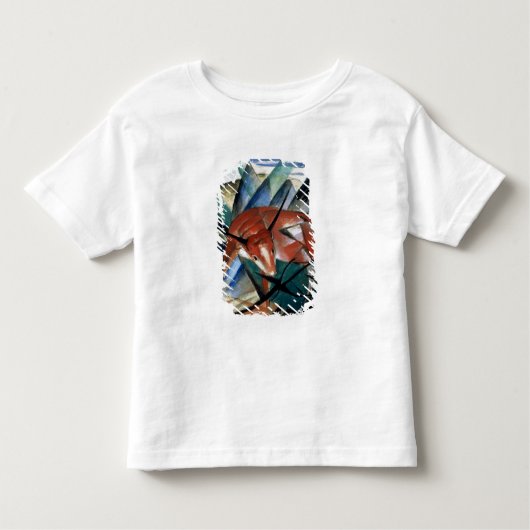 Rode stier (gouache op papier) kinder shirts (Voorkant)