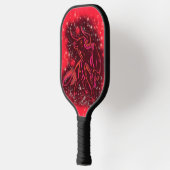 Rode stier op de Sterrennacht Pickleball Paddle (Links)