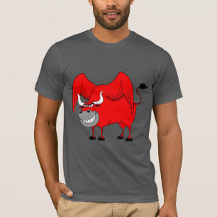 Rode stier t-shirt