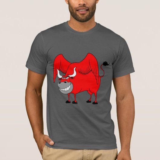 Rode stier t-shirt (Voorkant)