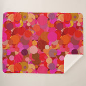 rode stip confetti deken (Voorkant (horizontaal))