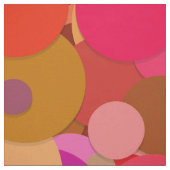 rode stip confetti stof (Swatch)