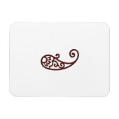 Rode stip magneet (Horizontaal)