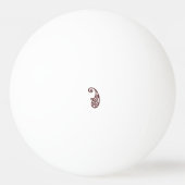 Rode stip pingpongballen (Achterkant)