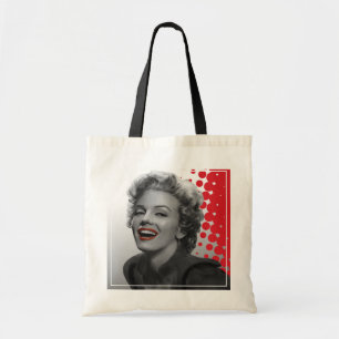 Rode Stippen Marilyn Tote Bag