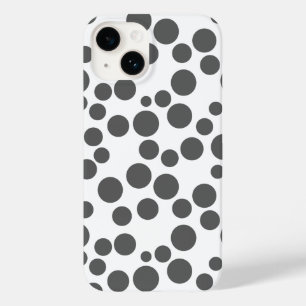 Rode stippen op een witte achtergrond Case-Mate iPhone 14 hoesje