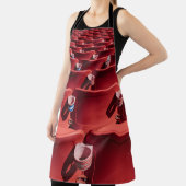 Rode stoeltje schort (Insitu)