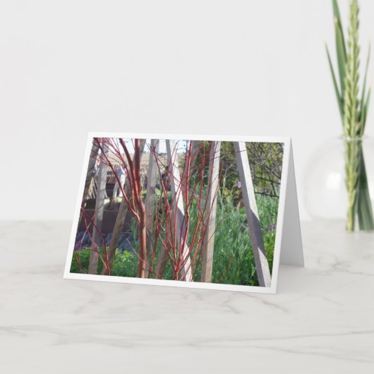 Rode Stokken & Witte Staken Kaart (Voorkant)