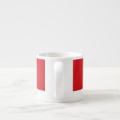 Rode streep espresso kop (Achterkant)