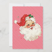 Rode Streep Nice List Certificaatkaart Kaart (Achterkant)