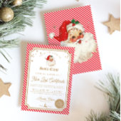 Rode Streep Nice List Certificaatkaart Kaart