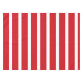 Rode streep tafelkleed (Voorkant (Horizontaal))