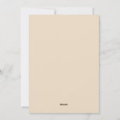 Rode strepen boog feestdagenkaart (Achterkant)