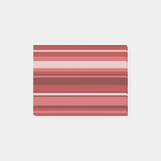 Rode strepen post-it® notes (Voorkant)
