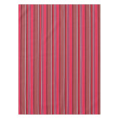 Rode strepen tafelkleed (Voorkant)