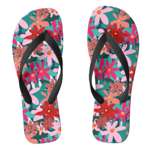 RODE STROMEN TEENSLIPPERS