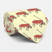 Rode Stropdas (Opgerold)