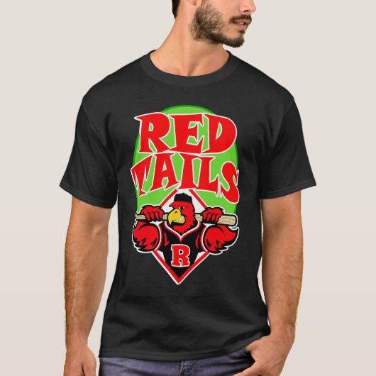 RODE TAILS T-SHIRT (Voorkant)