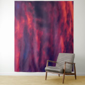 rode tapijten wandkleed (In situ)