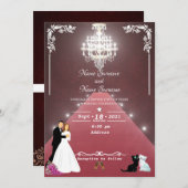 Rode tapijtschelp kaart (Voorkant / Achterkant)