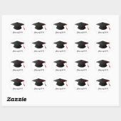 Rode Tassel Afstuderen Sticker (Vel)
