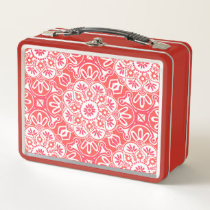 Rode Tegel print lunchbox