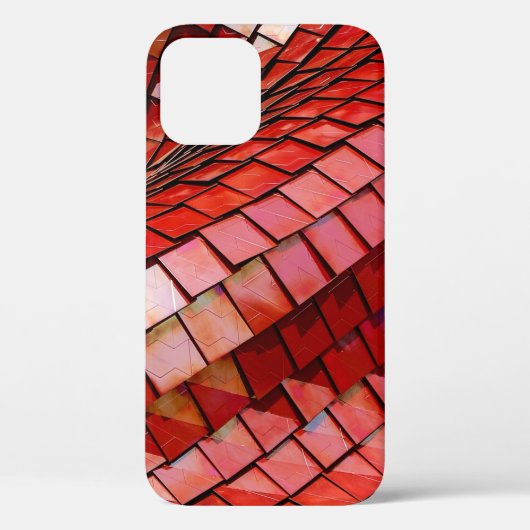 Rode tegels, afbeelding Case-Mate iPhone case (Achterkant)