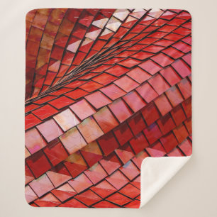 Rode tegels, afbeelding sherpa deken