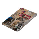 Rode telefooncel in Valletta Malta Magneet (Linkerzijde)