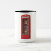 Rode telefooncel mok (Midden)