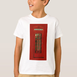  rode telefoondoos t-shirt
