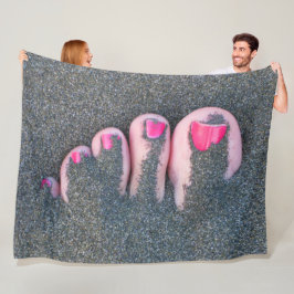 RODE TENEN FLEECE DEKEN