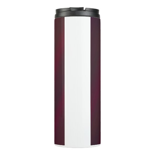 Rode thermische thermosbeker (Achterkant)