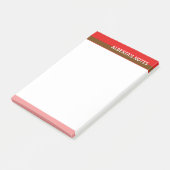 Rode tinten post-it® notes (Schuin)
