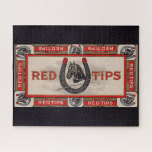 Rode Tips sigarenlabel Legpuzzel