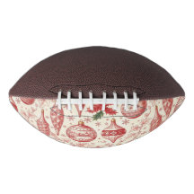 Rode toile chinoiserie kerstornamenten