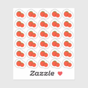 Rode Tomaat Fruit Groente Voedsel Keuken Planner Sticker