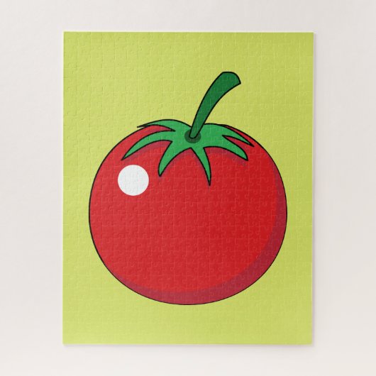 Rode tomaat legpuzzel (Verticaal)