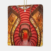  rode trap, Portugal Keramisch Ornament (Links)