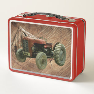 rode trekker, bijtende schuur