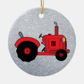 rode trekker ornament (Voorkant)