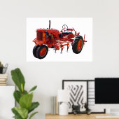 rode trekker poster (Thuiskantoor)