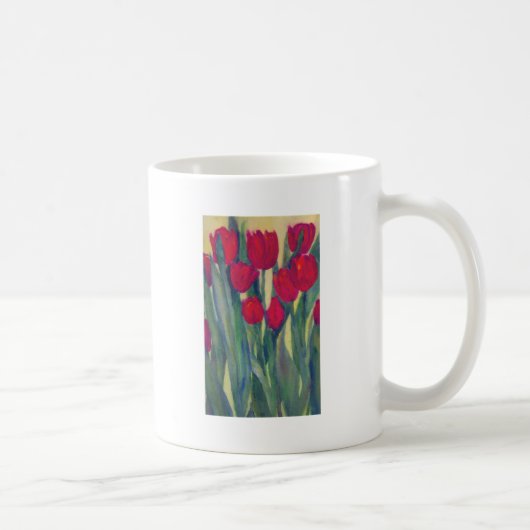 rode tulp koffiemok (Rechts)