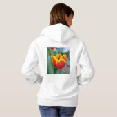 Rode Tulp Rode Vrouwen Naam Sweatshirt (Achterkant volledig)